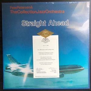 Pete Peterson & The Collection Jazz Orchestra Vinyl Lp '89 *Seal Unopened
